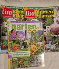 3 Gartenhefte ~ 1 x Gartenspaß März, 2 x Lisa Blumen & Pflanzen Mai, Oktober2025
