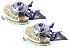 2x Achsschenkel Komplett Vorne für VW Caddy 9KV, Polo 6N, Bremse 239mm 