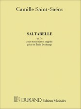 Saltarelle Opus 74 | Camille Saint-Saens | Einzelstimme | 2001 | Editions Durand