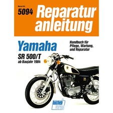 Yamaha SR 500/T Modelltypen 2J4, 48T, SR500T Baujahre ab 1984 Werkstatthandbuch