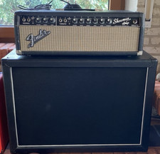 Vintage 1965 Fender Showman Blackface Top 85W Pre CBS