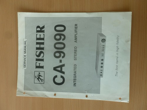 Fisher 9090 servicemanual - ca-9090,