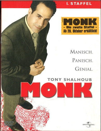 Monk von tony - shalhoub, manisch