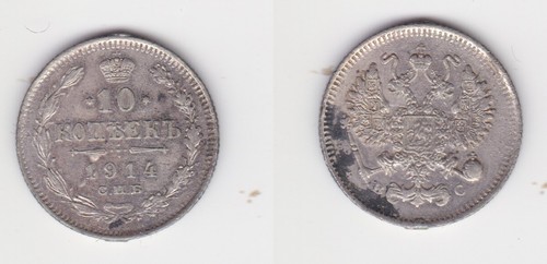 Kopeken silber münze - kopeken,