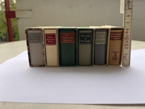 Ddr miniaturbücher berlin - ddr,