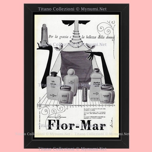 1962 original werbung flor - 1962,