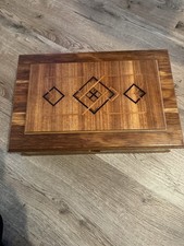 Edle Holz-Schatulle Schmuckbox