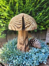 Holzpilz Deko Pilz Herbstdeko