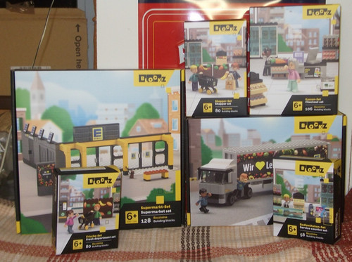 Edeka blockz supermarkt - 6x,