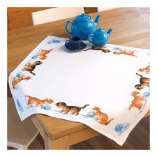 Stickpackung Tischdecke