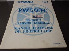 Yamaha PW50(H) Werkstatthandbuch Handbuch Service Manuael Reparaturanleitung 