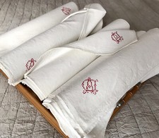 Antik 1 v. 4 Bauernleinen