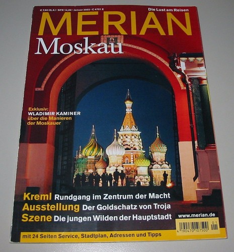 Merian moskau kreml - merian,