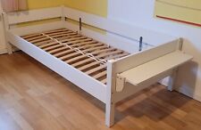 Paidi Biancomo Bett Weiß mit Lattenrost und Hängeregal