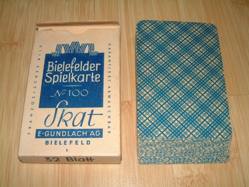 Altes kartenspiel bielefelder - ,