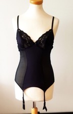 BH-CORSAGE PETITE FLEUR schwarz Gr. 80B.