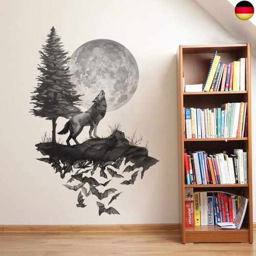 Wandtattoo wolf wandsticker - wolf,