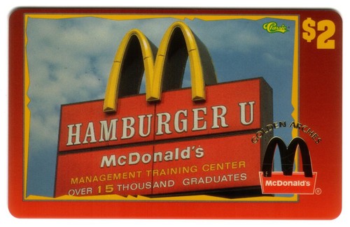 Mcdonald 1996 hamburger - mcdonald's,