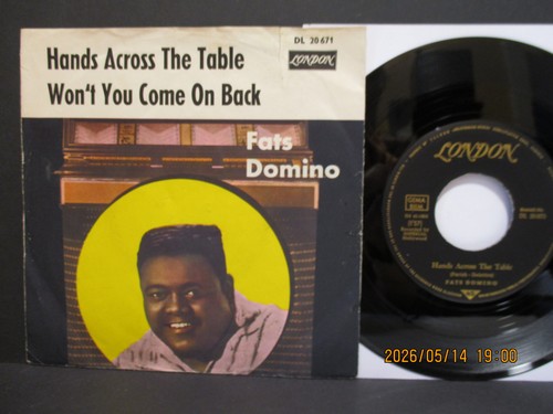 Fats domino hands across - 7",