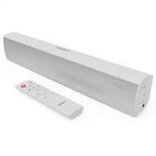 kleine Soundbar, weiß, gute