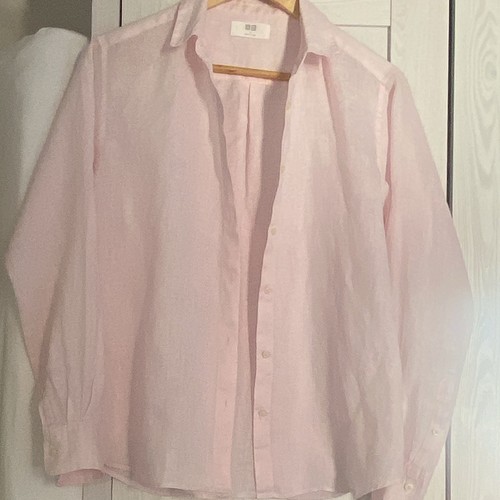 Uniqlo damen bluse leinen - bluse, gr