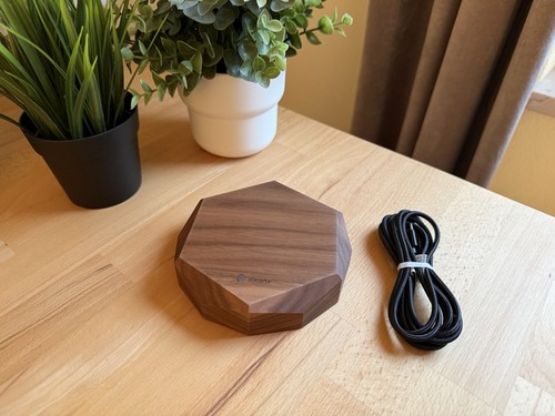 Wireless ladegerät holz - qi,