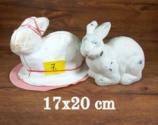 Latex Form Gießform Gußform  Beton Gips Raysin Handmade Osterhase Nr.7