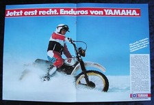 Yamaha XT 500 Prospekt 1982  4-seitig