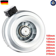 Rohr-Radialventilator