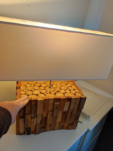 Designer holz lampe riesig - designer,