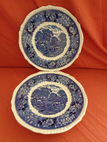 Adams wedgwood ironstone blau - adams,