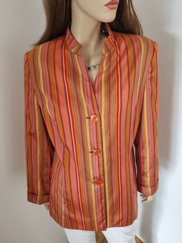 Blazer jacke seiden satin - seiden,