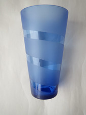 Blumenvase glasvase blau - blumenvase,
