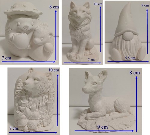 Gipsfiguren zum selbst - , bemalen