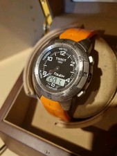 Tissot T-Touch Orange- Black Face SmartWatch - T047420, Herren Tissot Uhr