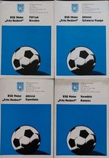 4 Fußballprogramme Motor