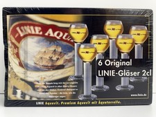 Linie Aquavit 6 Gläser 2cl