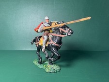 Original Hausser Elastolin Lanzenreiter 7 cm Figur Ritter Mittelalter