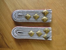 Oberst Schulterklappen Bundeswehr NVA Heer Artillerie Dienstgrad