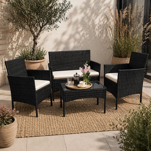 Polyrattan gartenmöbel set - gartenmöbel,