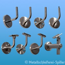Edelstahl handlaufträger - edelstahl,