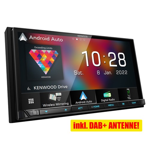 Kenwood din dmx8021dabs auto - kenwood,