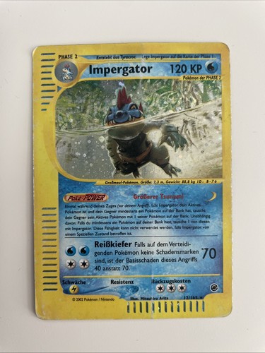 Pokémon karte impergator - karte,