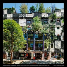 Hundertwasser Puzzle mit