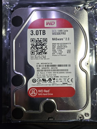 Red 3tb nas - nas, wd30efrx