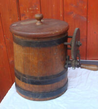 alte Butter Schleuder Butterfass Butterschleuder ca 1930 Top