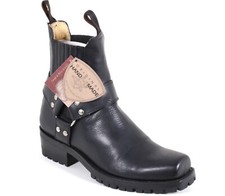 1 Stiefeletten Bikerstiefel