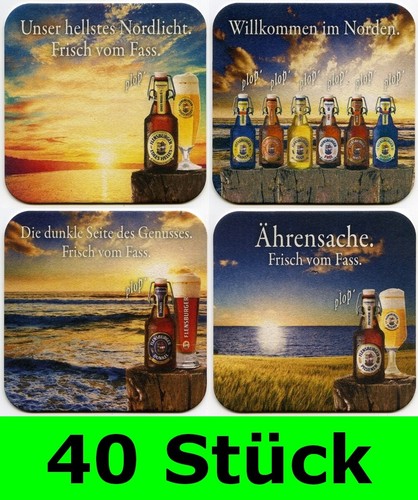 Stück bierdeckel 10x4er - bierdeckel, (10x4er