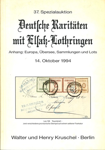 Kruschel auktion 1994 - 37.,