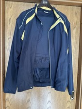 Alex Athletics Trainingsanzug High Technology XL Blau Gelb Retro 90er Vintage